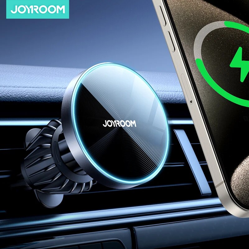 Wireless Car Charger Mount Fast Charging - Joyroom Magnetische Autotelefonhalterung, kabellos, schnelles Autoladegerät