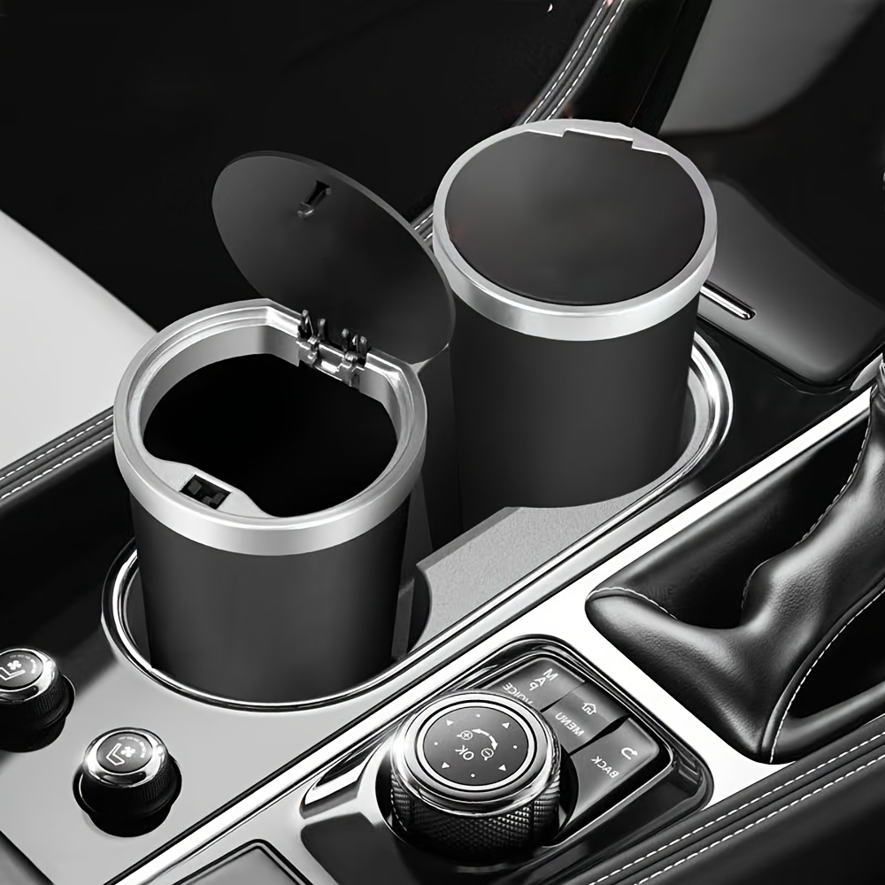 Waterproof Car Trash Can With Lid - Kompakter, auslaufsicherer Mini-Auto-Mülleimer mit leicht zu