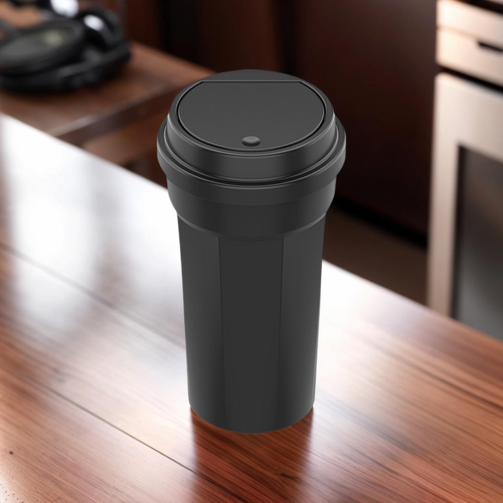Waterproof Car Trash Can With Lid - Auto Müll Kann Tasse Halter Mehrzweck