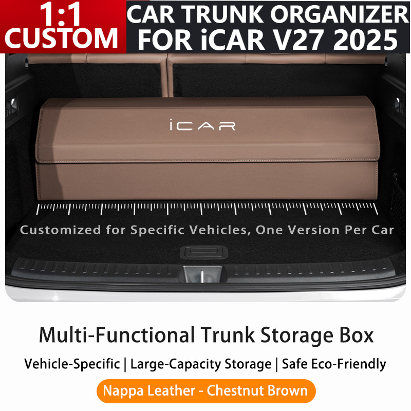 Car Trunk Organizer Foldable Storage Box - Für ‌ iCAR V27 ‌ 2025: