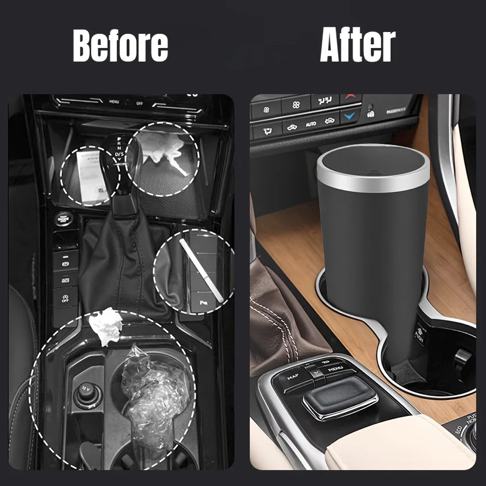 zur Aufbewahrung von Getränkeh – Waterproof Car Trash Can With Lid Bewertung und Preis