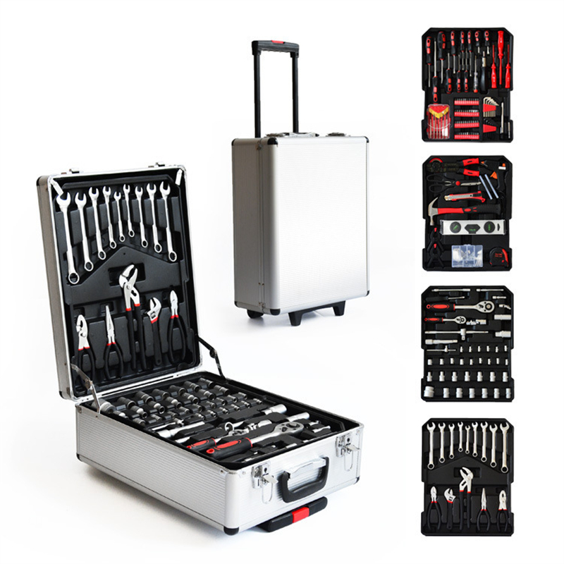 186-teiliger Aluminium-Trolley – Auto Repair Tools Bewertung und Preis