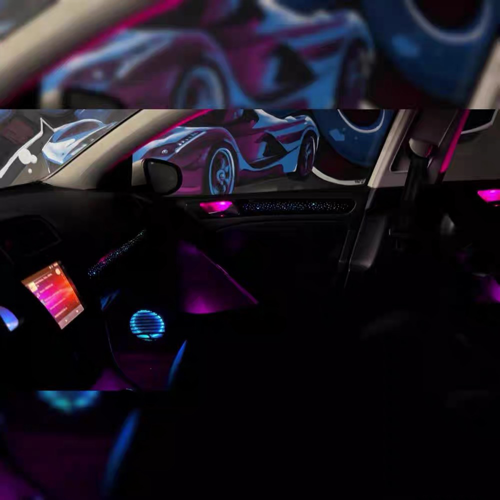 Auto Innen Beleuchtung Upgrade – Led Ambient Interior Car Lights App Control Bewertung und Preis
