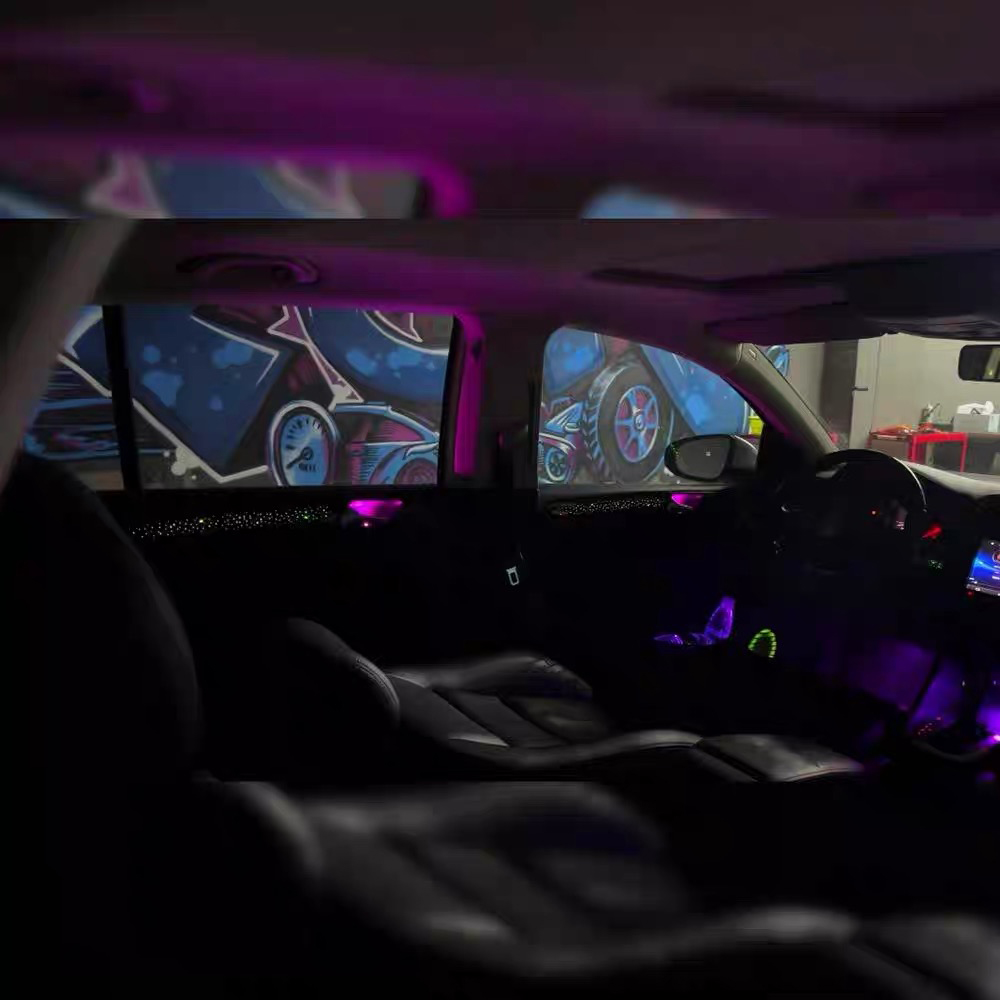 Auto Innen Beleuchtung Upgrade – Led Ambient Interior Car Lights App Control Bewertung und Preis