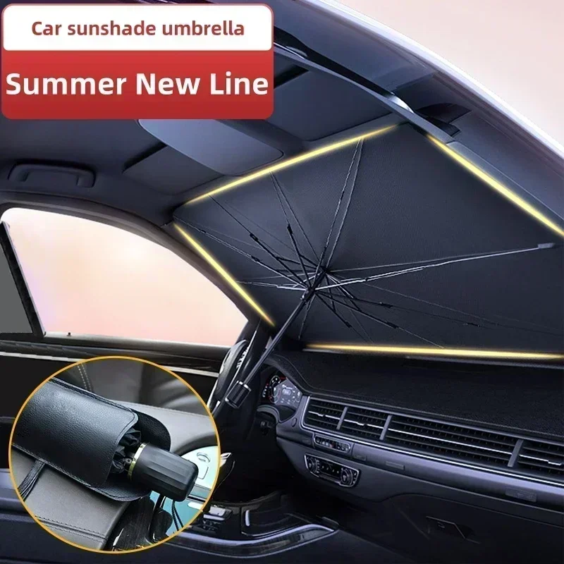 Auto-Windschutzscheiben-Sonnen – Car Sunshade Windshield Umbrella Foldable Bewertung und Preis