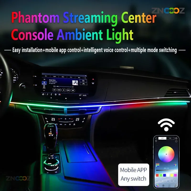 Znoooz 140cm Auto Umgebungs li – Led Ambient Interior Car Lights App Control Bewertung und Preis