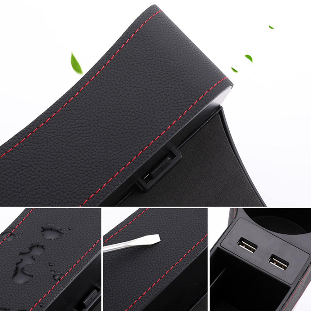 Auto-Sitzspalt-Aufbewahrungsbo – Seat Gap Filler Organizer With Usb Charger Bewertung und Preis