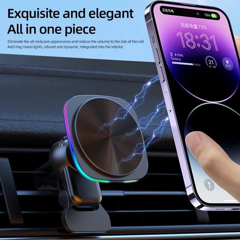 Magnetisches kabelloses Auto-L – Wireless Car Charger Mount Fast Charging Bewertung und Preis