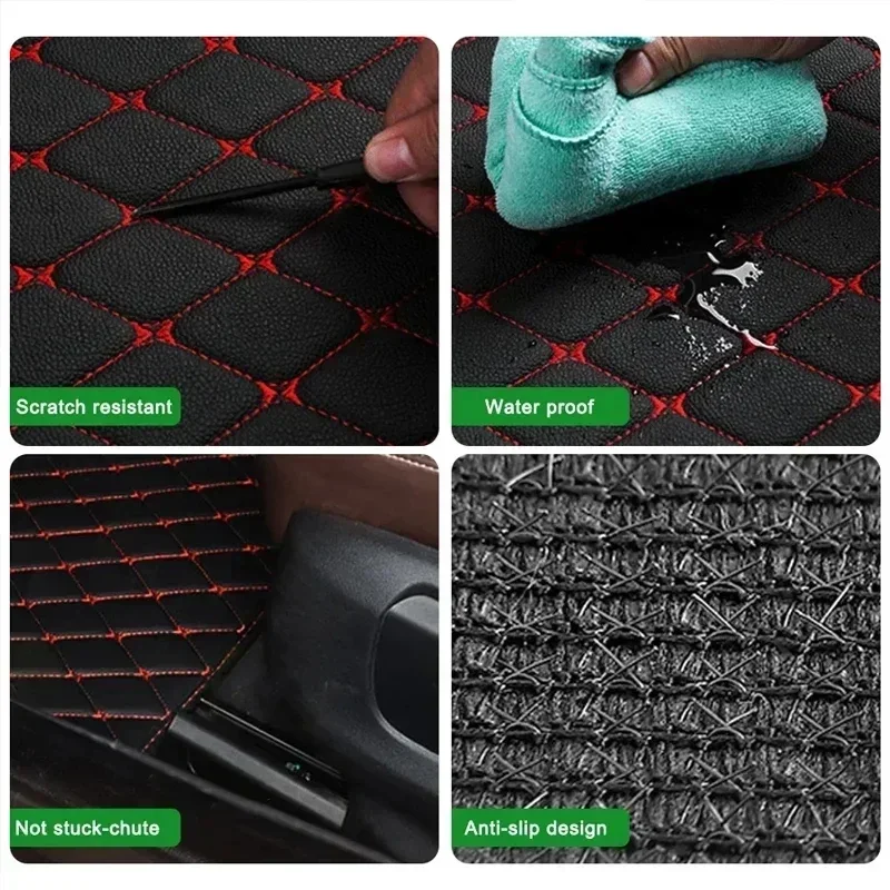 Auto-Fußmatten 4-teilig Univer – Car Floor Mats Universal Waterproof Leather Bewertung und Preis