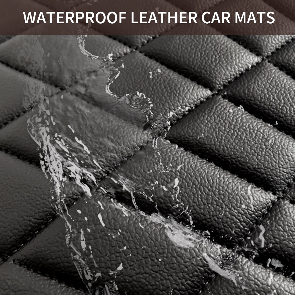 CAR PASS Universal 5-teiliges  – Car Floor Mats Universal Waterproof Leather Bewertung und Preis