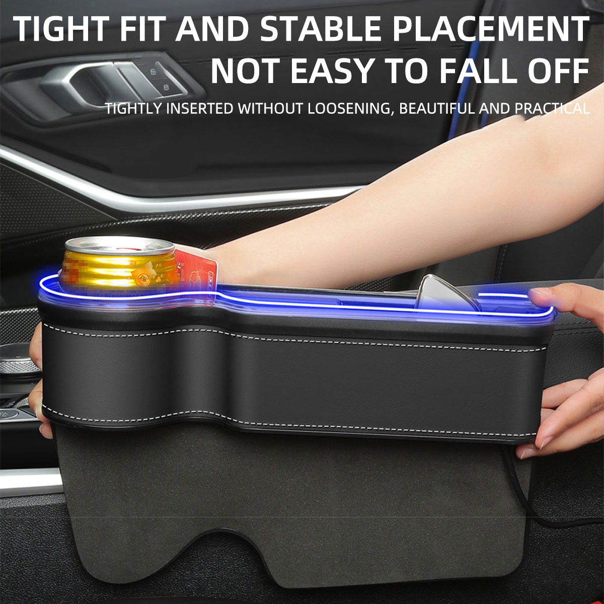 Auto-Sitzlückenfüller mit Getr – Seat Gap Filler Organizer With Usb Charger Bewertung und Preis