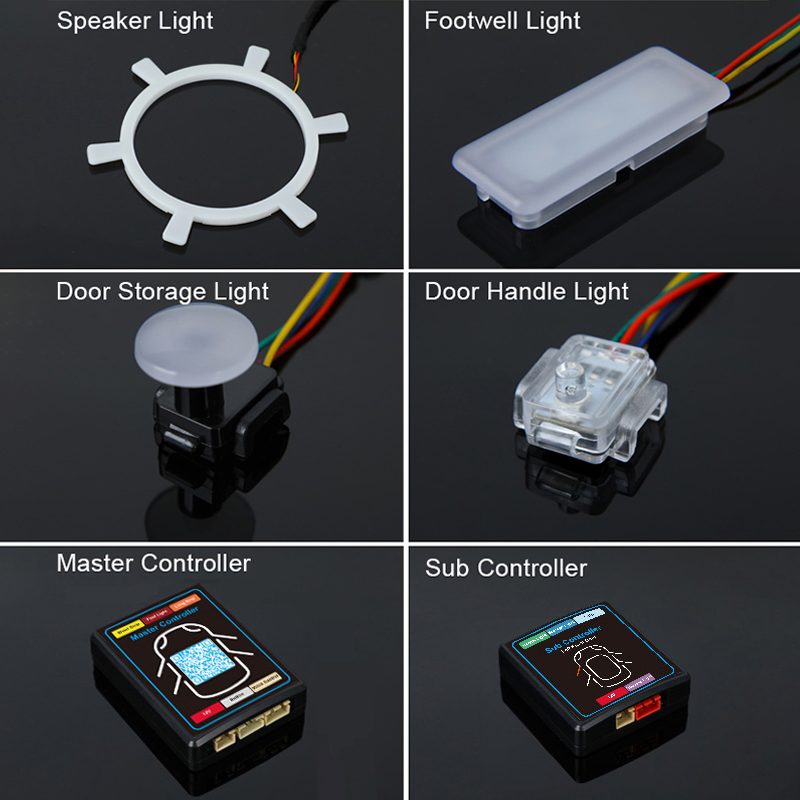 22-in-1 Dream Color RGB Dynami – Led Ambient Interior Car Lights App Control Bewertung und Preis