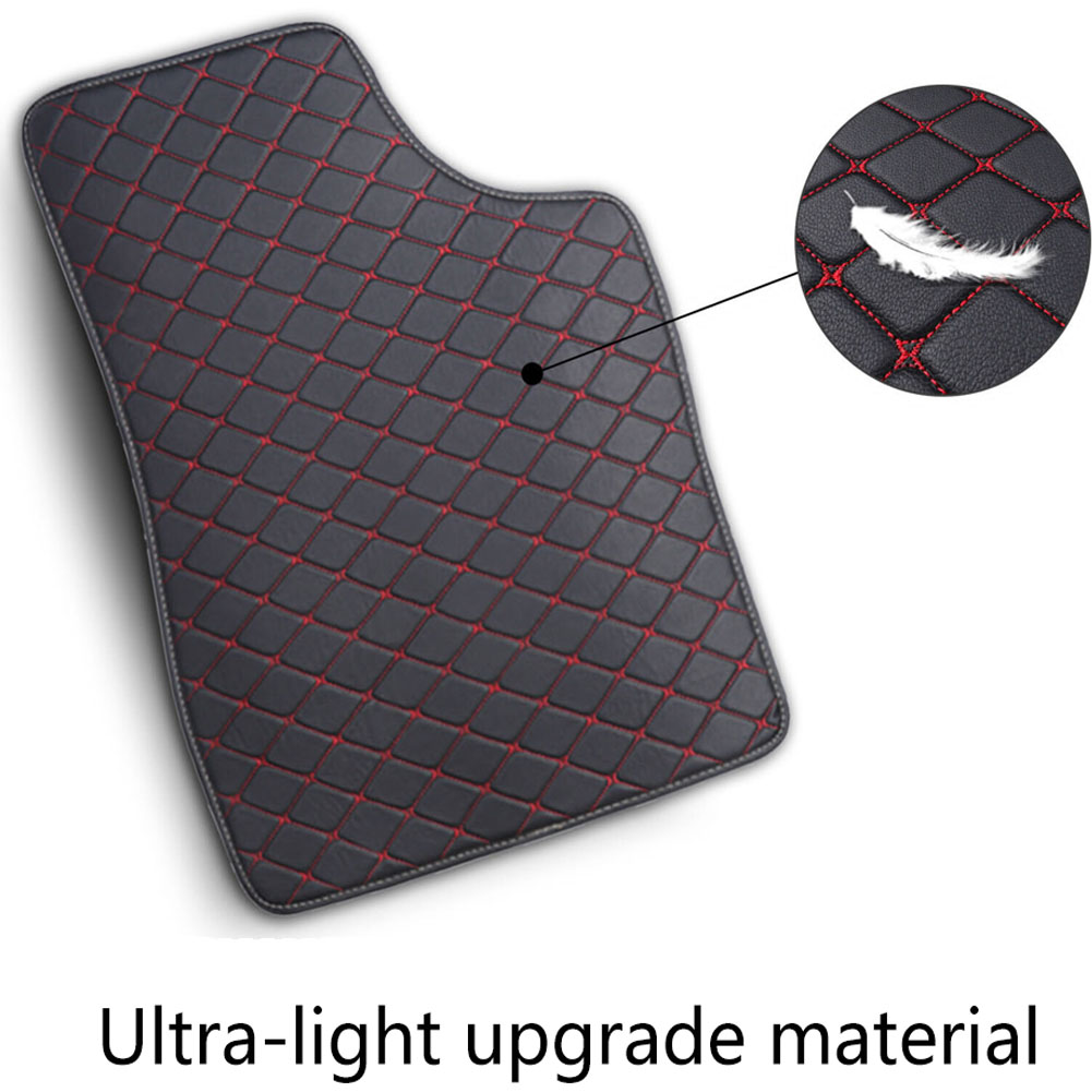 5 teile/satz Leder Auto Fußmat – Car Floor Mats Universal Waterproof Leather Bewertung und Preis