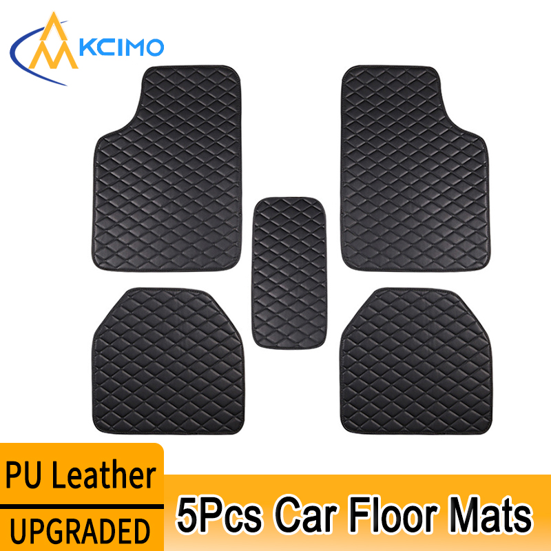 Kcimo 5-teiliges Auto-Fußmatte – Car Floor Mats Universal Waterproof Leather Bewertung und Preis