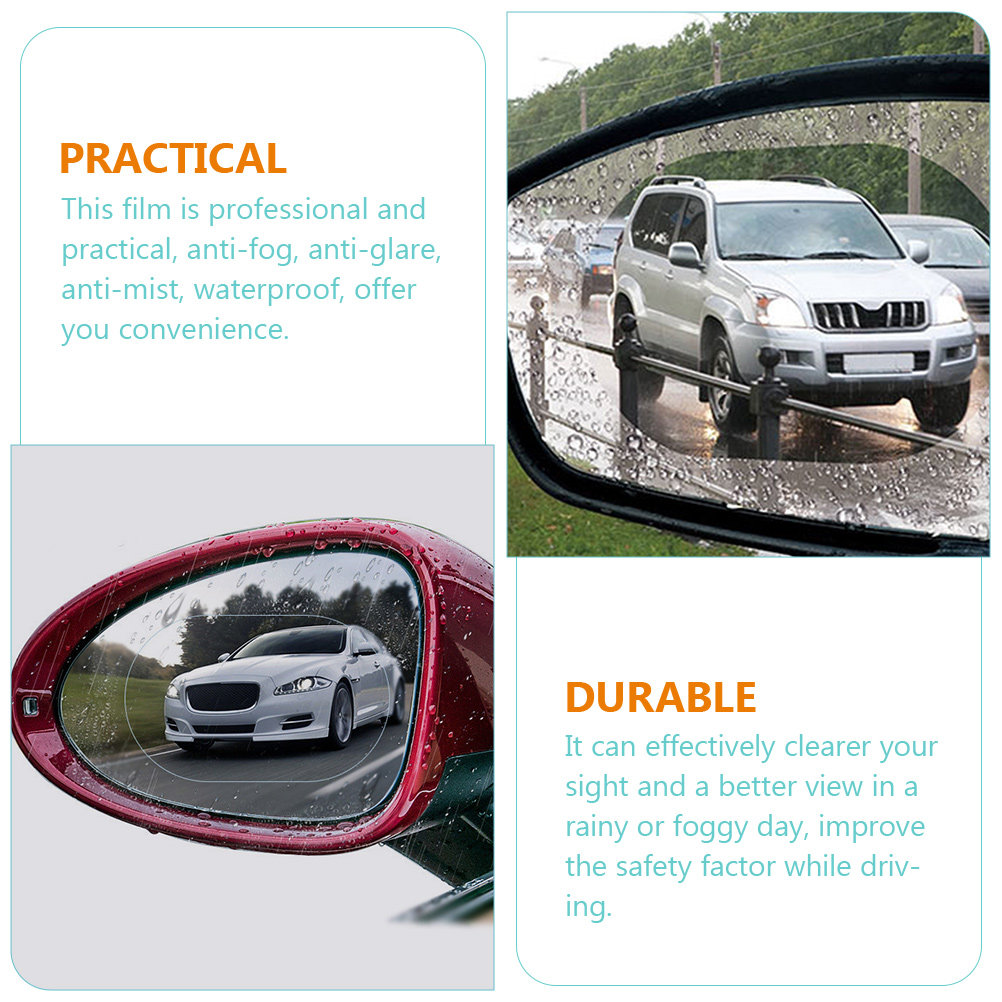 5 Paar Regenfeste Rückspiegelf – Anti Glare Car Rearview Mirror Film Bewertung und Preis