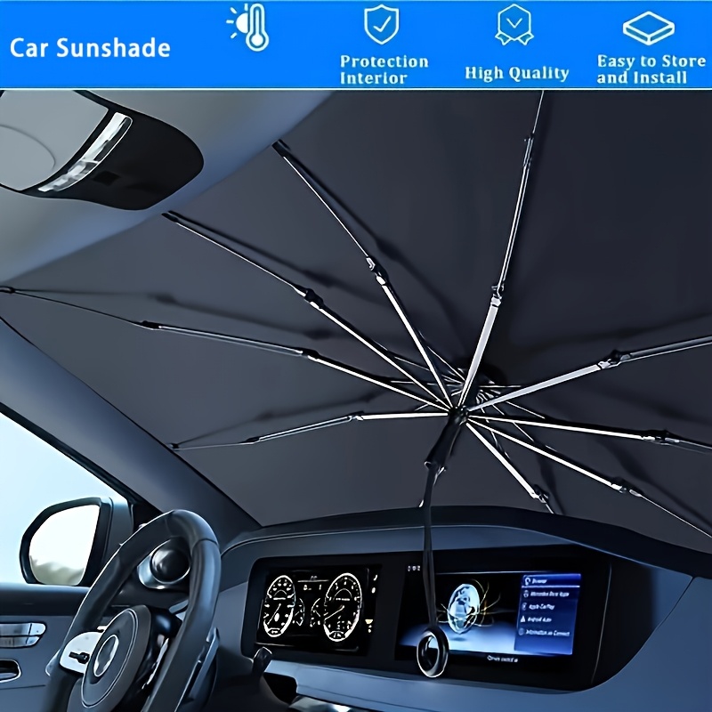 1 Stück Universeller Auto-Wind – Car Sunshade Windshield Umbrella Foldable Bewertung und Preis