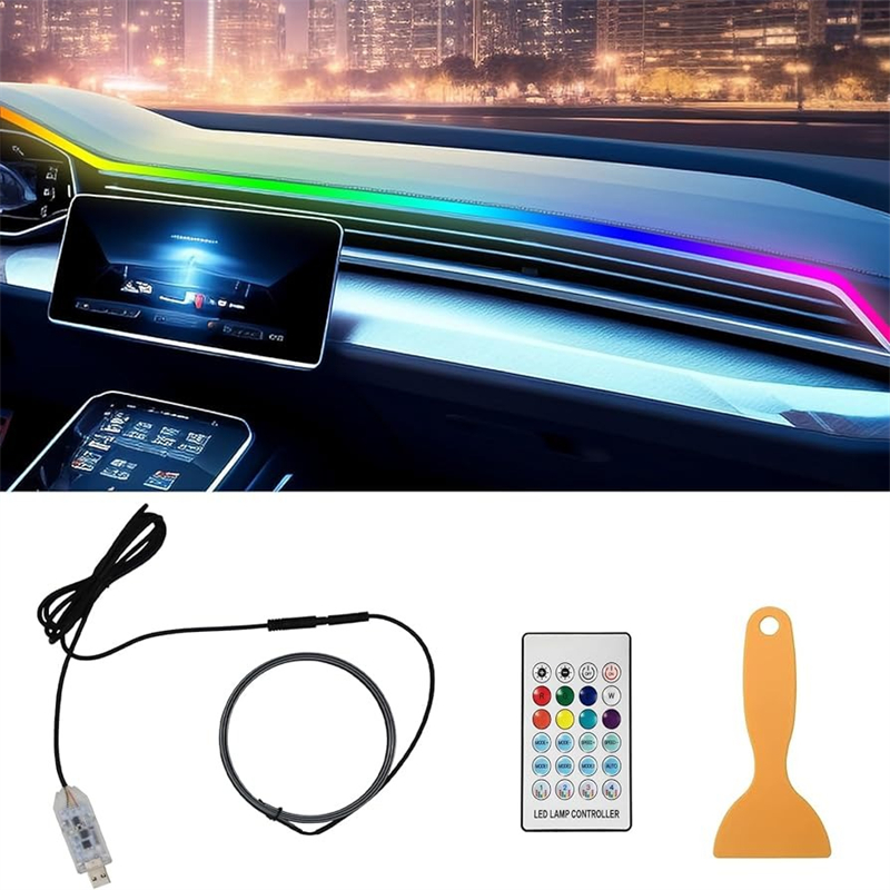Bunte LED Auto Innen Versteckt – Led Ambient Interior Car Lights App Control Bewertung und Preis
