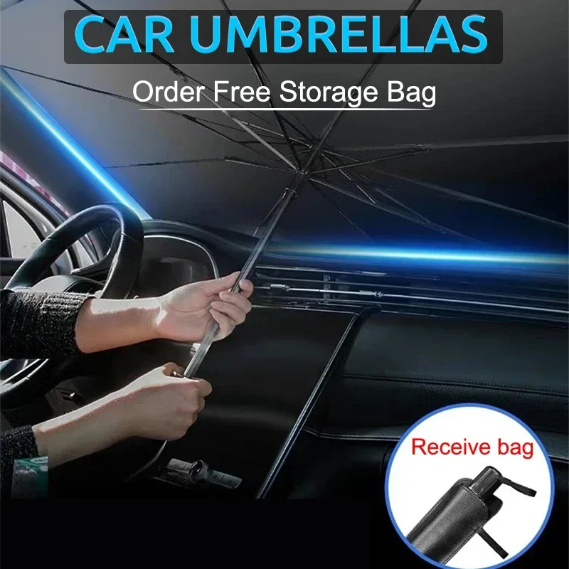Faltbarer Auto-Windschutzschei – Car Sunshade Windshield Umbrella Foldable Bewertung und Preis