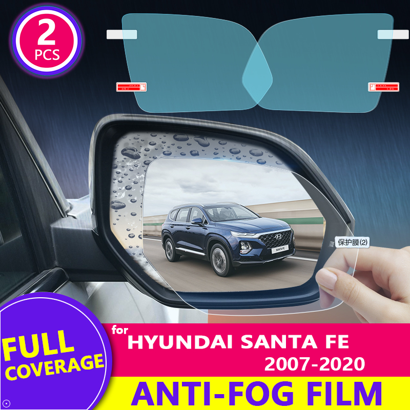 Für Hyundai Santa Fe 2007-2020 – Anti Glare Car Rearview Mirror Film Bewertung und Preis