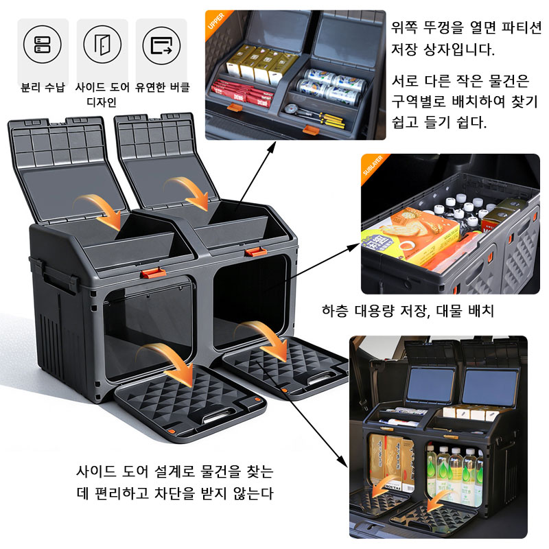 Verbesserte Schräge Kofferraum – Car Trunk Organizer Foldable Storage Box Bewertung und Preis