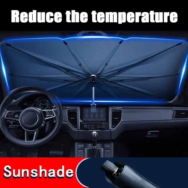 Auto-Sonnenschutz für Windschu – Car Sunshade Windshield Umbrella Foldable Bewertung und Preis